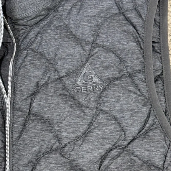 Gerry Weber Charcoal Quilted Vest - size medium - Picture 2 of 4